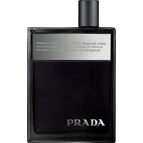 prada amber pour homme intense fragrancenet|Prada amber homme aftershave.